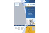 Paperit, valokuvapaperit ja tarrat - HERMA Rating plate labels Hopea A4 210 x 297 mm extremely strong adhesion weatherproof tearproof - 4593