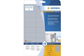 Paperit, valokuvapaperit ja tarrat - HERMA Rating plate labels Hopea A4 63.5 x 29.6 mm extremely strong adhesion weatherproof tearproof - 4592