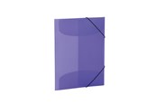 Muut kansiot, esijärjestäjät ja kirjoitusalustat - HERMA Elasticated folder A3 PP translucent Violetti - 19585