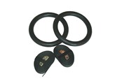 Urheilu & Fitness - TITAN LIFE LIFE Gym rings - Synthetic I - Musta rings - 610-000386