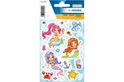Harrastustarvikkeet - HERMA Stickers little mermaid Transpuffy - 15509