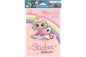 Harrastustarvikkeet - HERMA Tarra-albumi Prinsessa Sweetie A5 (16 sivua tyhjää) - 15423