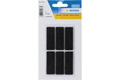 Kirjoituspöytätarvikkeet - HERMA Protectiv feltpads Musta 15 x 45 mm - 15187