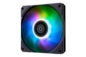 Kotelotuuletin - SilverStone Ilmanohennin 120 ARGB - Kotelotuuletin - 120mm - musta - SST-AS120B-ARGB