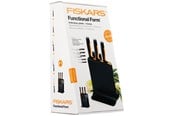 Keittiövälineet - Fiskars Functional Form Plastic Veitsi block 5 knives - 1057554