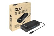 Telakointiasemat - Club 3D CSV-1595 - telakointiasema - USB-C 3.2 Gen 1 - 2 x HDMI - GigE - CSV-1595