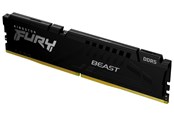 RAM - Kingston FURY Beast DDR5-5600 - 32GB - CL40 - Single Channel (1 pcs) - Intel XMP - Musta - KF556C40BB-32