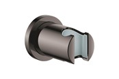 Suihku- ja asennustarvikkeet - Grohe Rainshower hand shower holder for wall, polished hard graphite - 27074A00