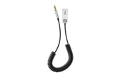 Audiokaapelit - Baseus BA01 Bluetooth 5.0 audio receiver cable AUX jack audio adapter black (CABA01-01) - CABA01-01