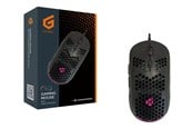 Hiiret - Conceptronic DJEBBEL04B 6D - mouse - honeycomb shell - USB 2.0 - Musta - Hiiri - Optinen - 6 painiketta - Musta - DJEBBEL04B