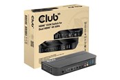 KVM-kytkimet - Club 3D CSV-1382 - KVM / äänivaihtokytkin - 2 porttia - CSV-1382