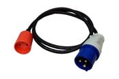 CEE-laitteet - Gripo CEE-sovitin (M) 3P 1,5 m 230V 10A - 5709119079307