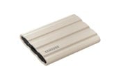 SSD 2 - Samsung Portable SSD T7 Shield - 2TB - Beige - Ulkoinen SSD - USB 3.2 Gen 2 - MU-PE2T0K/EU