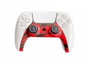 Pelit - lisävarusteet - PIRANHA PS5 Controller Skin - Camo Punainen - 4897076697649