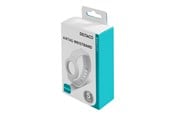 Puhelin - Muut lisävarusteet - Deltaco Apple AirTag silicone wristband Valkoinen - MCASE-TAG17