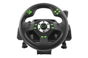 Pelit - lisävarusteet - Esperanza Ajolinja, liuku - Wired Steering wheel & Pedal set - PC - EGW101