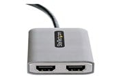 Näyttökaapeli - StarTech.com USB-C to Dual HDMI MST HUB Dual HDMI 4K 60Hz USB Tyyppi C Multi  Monitor Adapter for Kannettava tietokone w/ 1ft (30cm) cable - MST14CD122HD