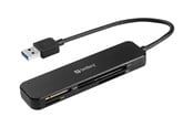 Muistikortinlukijat - adapterit ja kortinlukijat - Sandberg USB 3.0 taskukortinlukija - 134-32