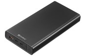 Powerbank - Sandberg MAhVirtapankki USB-C PD 100W 38400 mAh Powerbank - musta - 40000 mAh - 420-63