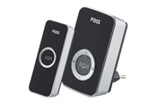 Sähkölaitteet - Foss Europe Trend door bell design Musta plug in - 102005
