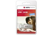 USB-tikku - Agfa Valokuva USB-muistitikku 2.0 - USB-muistitikku - 16 GB - 16GB - USB-tikku - 10513