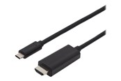 Näyttökaapeli - DIGITUS sovitinkaapeli - HDMI / USB - 2 m - AK-300330-020-S