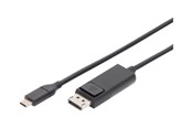 Näyttökaapeli - DIGITUS - DisplayPort-kaapeli- USB-C DisplayPortiin -kaapeli- 2 m - AK-300333-020-S