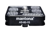 Kamerajalusta - lisävarusteet - mantona AS-60-1S Quick Release Plate - 21462