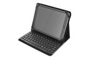 Näppäimistöt - Deltaco Case and Bluetooth Näppäimistö for 10" Tablets - Näppäimistö & Foliosetti - Pohjoismainen - Musta - TB-137