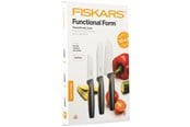 Keittiövälineet - Fiskars Functional Form Favourite knife set 3 pcs - 1057556