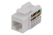 Lisätarvikkeet - Deltaco UTP CAT6 Keystone connector 90 degree "Tool-free" - MD-111