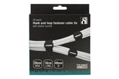 Kaapelihyllyt, Kaapelisukat & Kaapelisiteet - Deltaco Hook and loop fastener cable 10pack - CM10S