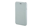 Puhelin - Kannet ja kotelot - Hama "Luminous Dots" Kirjanen Case for Apple iPhone 6/6s grey/white - 137511