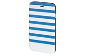 Puhelin - Kannet ja kotelot - Hama "Stripes" Kirjanen Case for Apple iPhone 6/6s blue/white - 138289