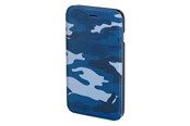 Puhelin - Kannet ja kotelot - Hama "Camouflage" Kirjanen Case for Apple iPhone 6/6s Sininen - 138294