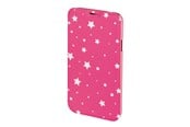 Puhelin - Kannet ja kotelot - Hama "Luminous Stars" Kirjanen Case for Apple iPhone 6/6s pink/white - 138288