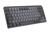 Näppäimistöt - Logitech MX Mechanical Mini Minimalist Wireless Illuminated Performance Näppäimistö Graphite - Tactile - UK - Näppäimistö - Englanti (UK) - Musta - 920-010779