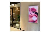Näytön kiinnitys - HI-ND Wall Casing PROTECT 32" Portrait - mounting kit - for LCD-näyttö - Valkoinen RAL 9003 - WC3200-5001-51