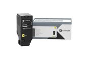 Mustepatruunat, värikasetit ja lisävarusteet - Lexmark CS730 CX730 Keltainen 10,5K CRTG Toneri - 71C0H40