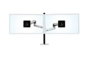 Näytön kiinnitys - Ergotron LX Dual Stacking Arm Tall Pole (kiillotettu alumiini) - 45-549-026