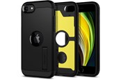 Puhelin - Kannet ja kotelot - Spigen Tough Armor - black - iPhone SE - ACS00950