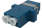 Lisätarvikkeet - Deltaco Snap-in fiber mating sleeve 2xLC-LC Single mode. - FBP-1065