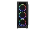 Kotelot - Sharkoon TK5M RGB - ATX case - Kotelot - Tower - Musta - 4044951036479