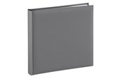 Valokuva-albumit & -arkistointi - Hama "Fine Art" Jumbo Album 30x30 cm 80 White Pages grey - 2782