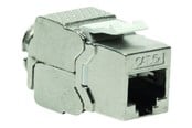 Lisätarvikkeet - LogiLink Kissan 6A Keystone Jack STP AWG 22-26 työkaluton 16 mm leveys - NK4003