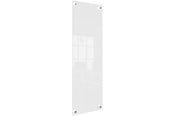 Konferenssi & Esitys - Nobo  paneelitaulu 30x90cm, lasipinta Valkoinen - 1915604