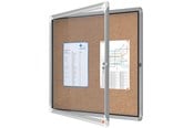 Konferenssi & Esitys - Nobo Premium Plus lukittava korkkitaulu sivusta aukeava 6xA4 - 1902562