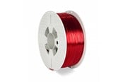Filamentti/hartsi - 3D-tulostin - Verbatim - Läpinäkyvä Punainen - PETG filament - 55054