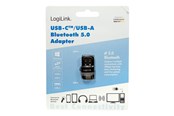 Verkkokortit (verkkosovittimet, tulostuspalvelimet jne.) - LogiLink Bluetooth 5.0 -sovitin USB 3.2:lla, jossa on USB-A- ja USB-C-liitännät - BT0054