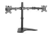 Näytön kiinnitys - LogiLink Kaksimonitoriteline 13–32" teräksinen varsi pituus: kumpikin 460 mm - BP0045
